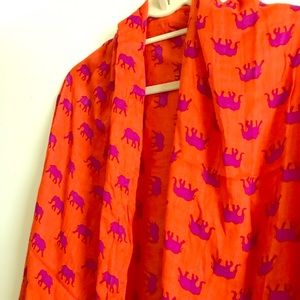 Stella & dot elephant wrap/scarf